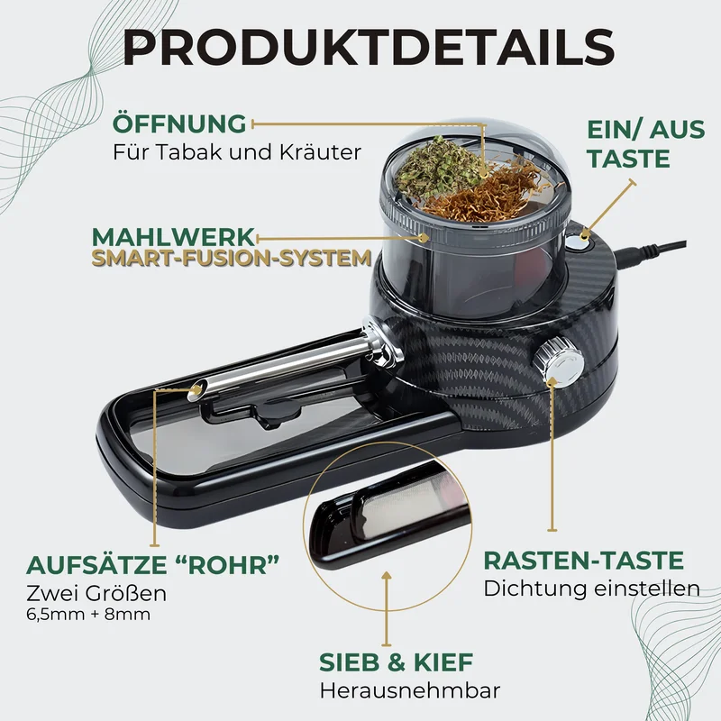 Elektrische Jointstopfmaschine Kurzinfo