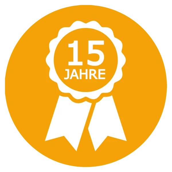15 Jahre Erfahrung