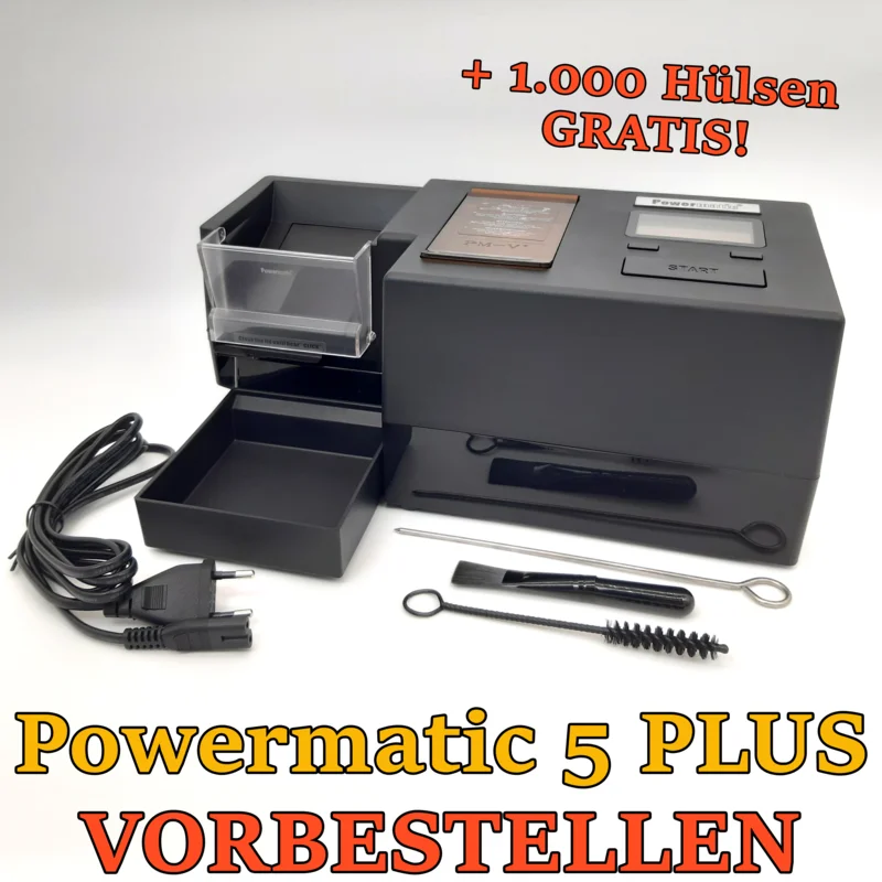 Powermatic 5 Plus Stopfmaschine automatisch Vorbestellung