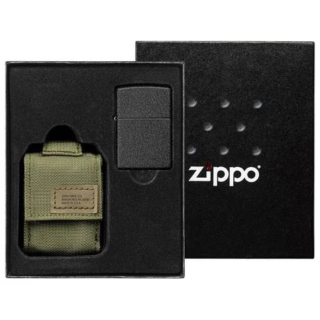 Zippo Set mit Tasche