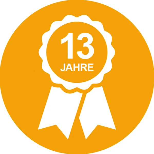 13 Jahre Erfahrung